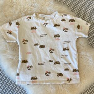 Zara Aloha Summer Shirt 2-3y